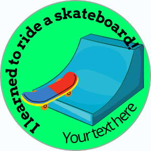 I Learned To Ride My Skateboard