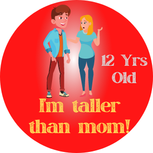 Taller than Mom Boy