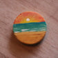 Sunset Horizon Hand-Painted Token